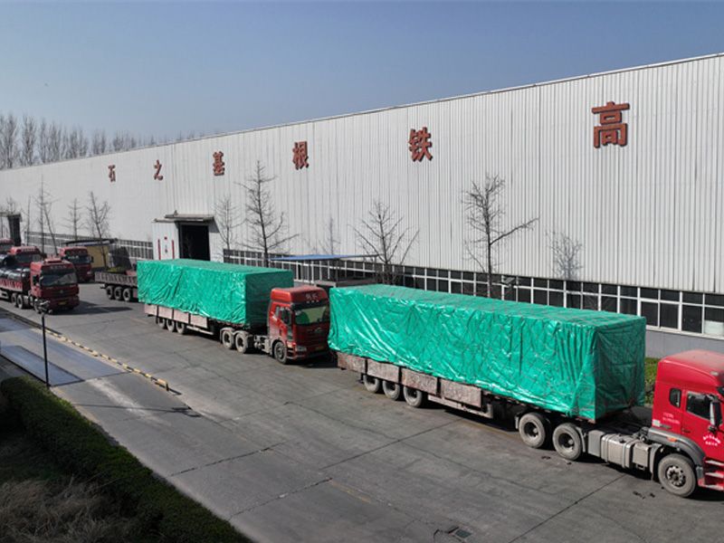 CRB550鋼筋準(zhǔn)備發(fā)貨